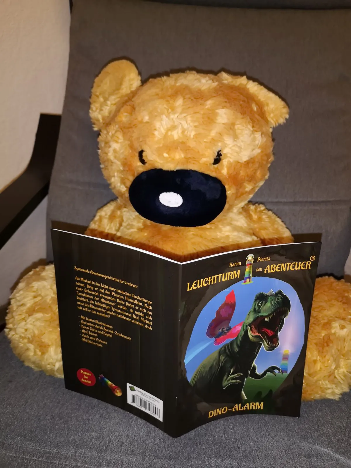 Kinderbuch ab 6 Jahren - Dino-Alarm für Erstleser