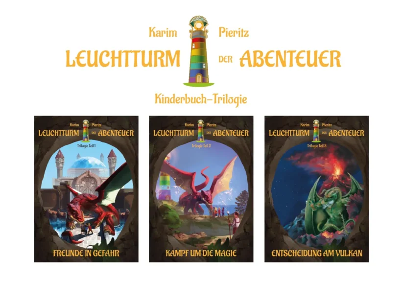 Kinderbuch-Trilogie "Leuchtturm der Abenteuer"