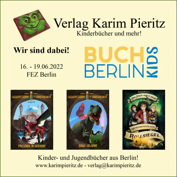 16.-19.06.2022: Buch Berlin Kids im FEZ-Berlin